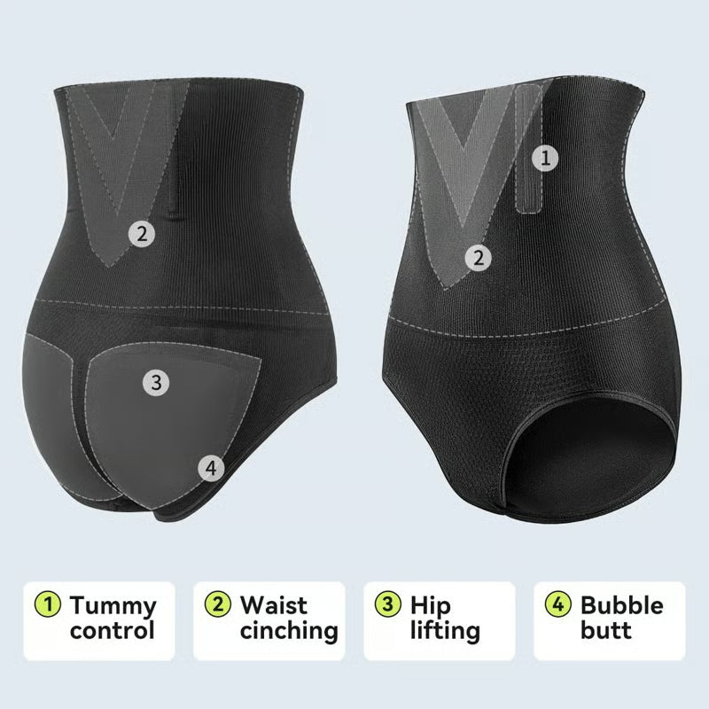 SlimShaper – Tummy Control & Butt-Lift High-Waist Shapewear for Women