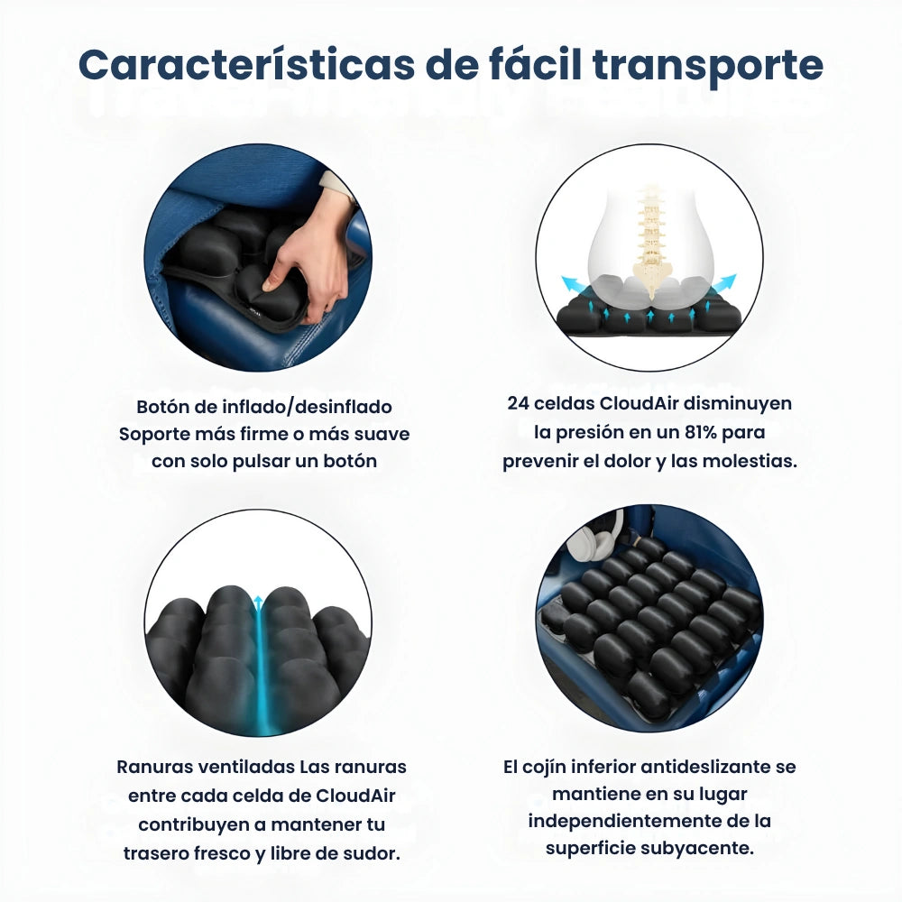 Cojín de Asiento Inflable – Soothix