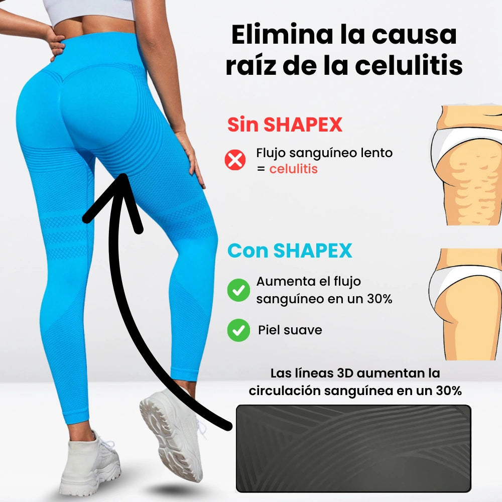 ShapeX 3D Leggings Anticelulíticos