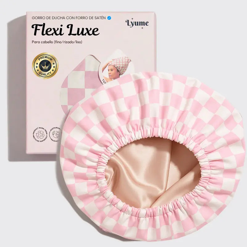 Gorro de Ducha con Forro de Satén
