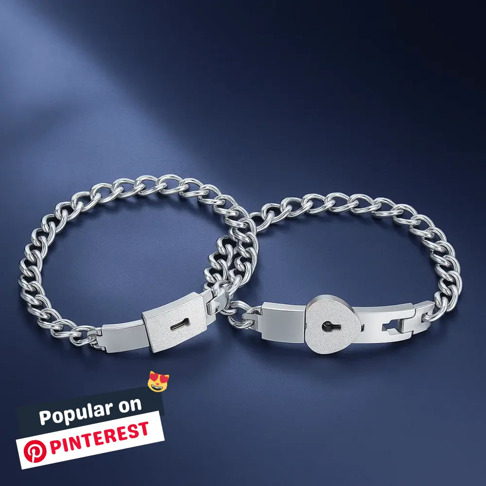 Chainova™ – Stainless Steel Magnetic Couple Bracelet