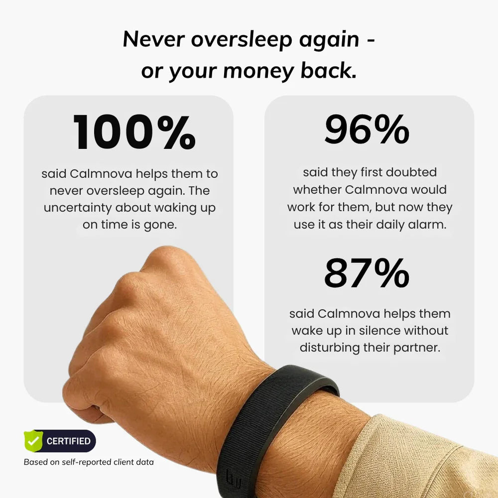 CalmNova – The Silent Alarm That Respects Your Sleep