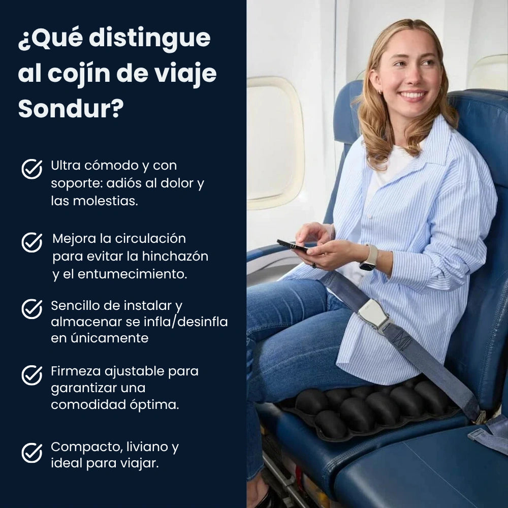 Cojín de Asiento Inflable – Soothix