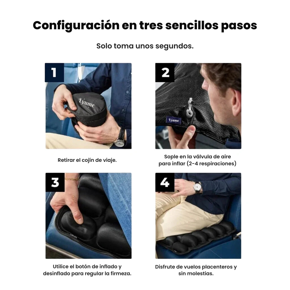Cojín de Asiento Inflable – Soothix