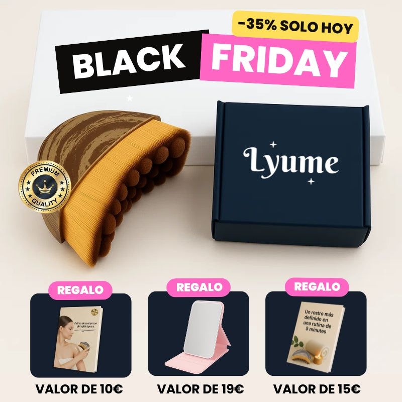Cepillo drenaje linfático - Lyume 🇪🇸